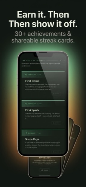 Achievements and a shareable streak card